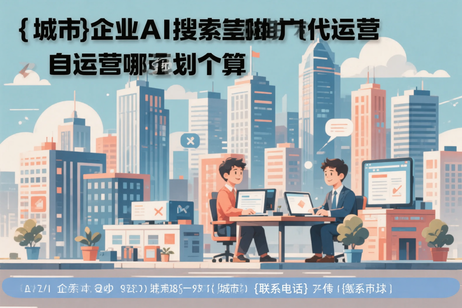 罗定企业AI搜索推广代运营和自运营哪个更划算