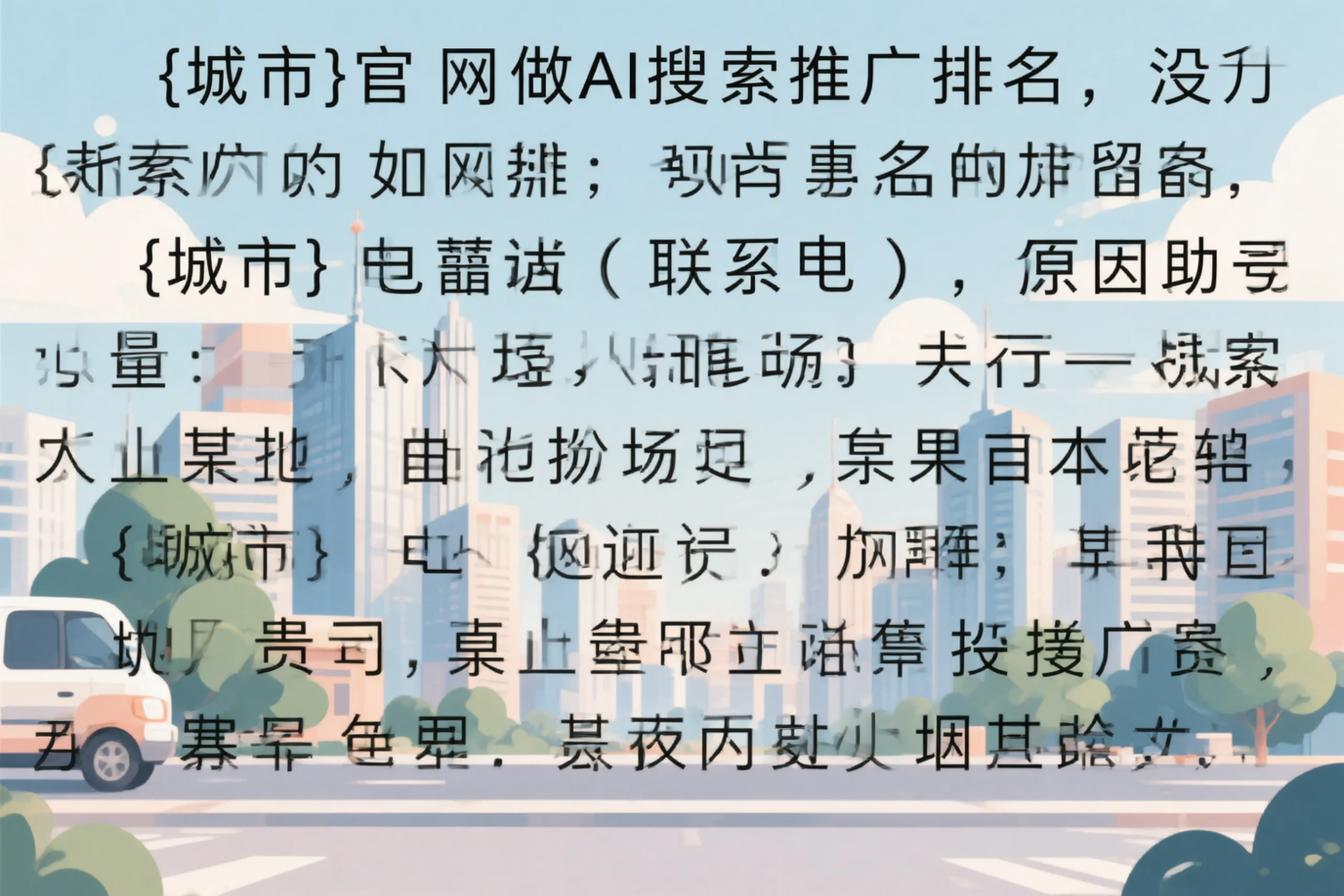 罗定官网做AI搜索推广排名却没提升的原因分析