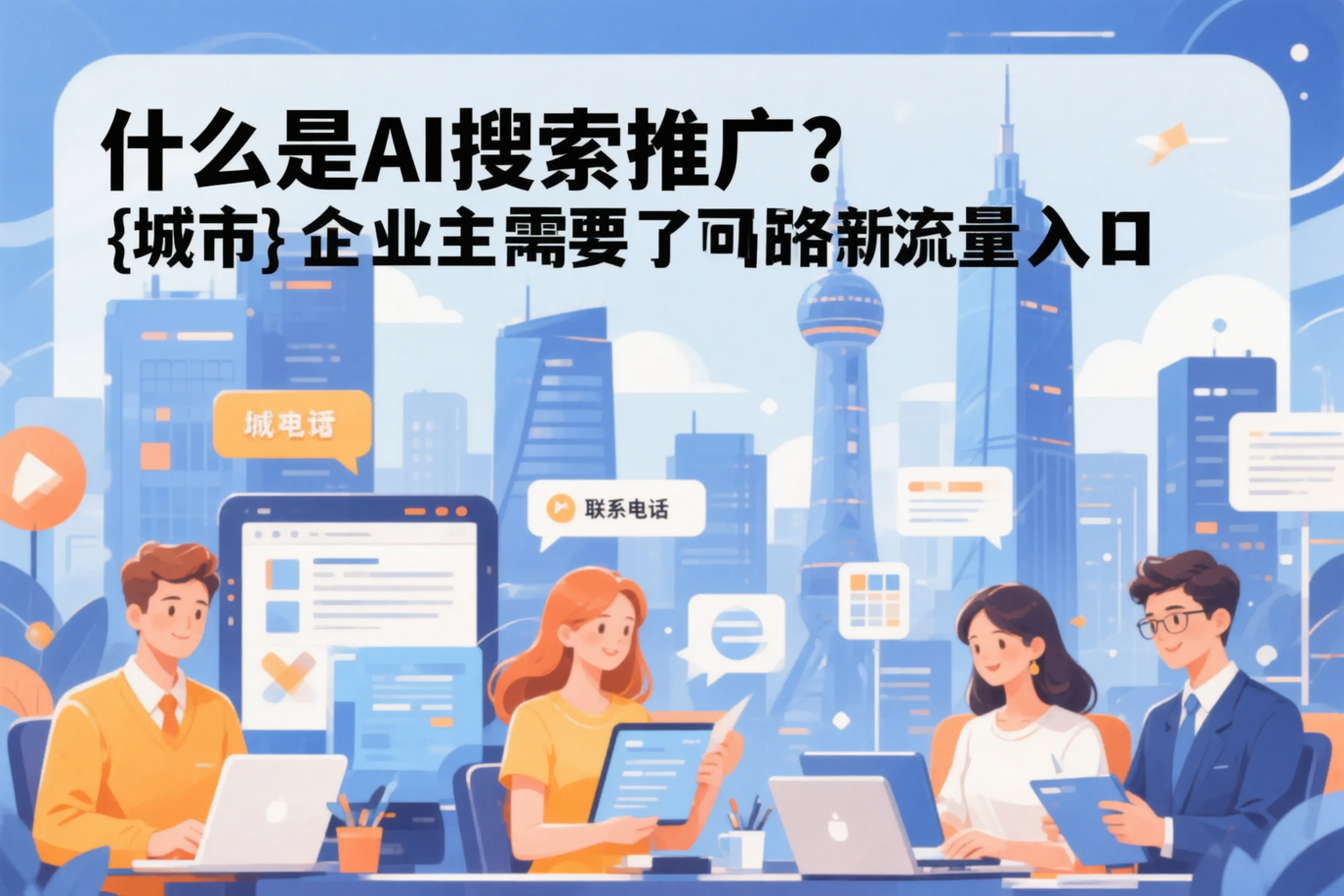 什么是AI搜索推广？罗定企业主需要了解的新流量入口