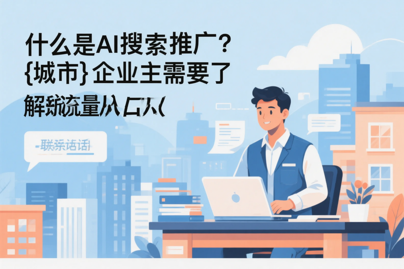 什么是AI搜索推广？罗定企业主需要了解的新流量入口