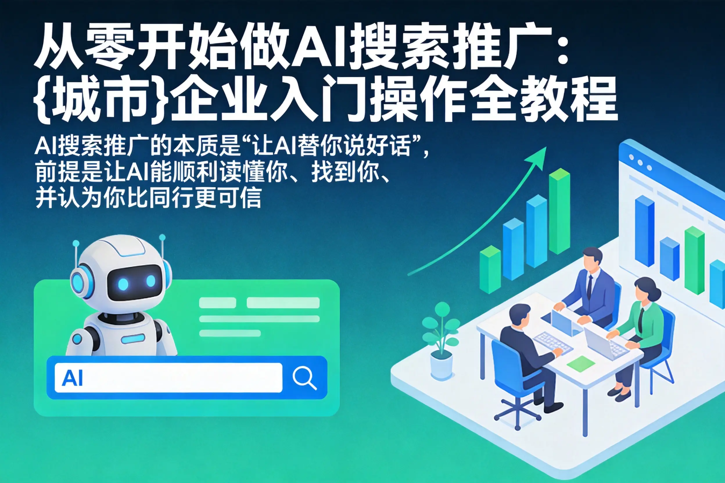 从零开始做AI搜索推广：罗定企业入门操作全教程