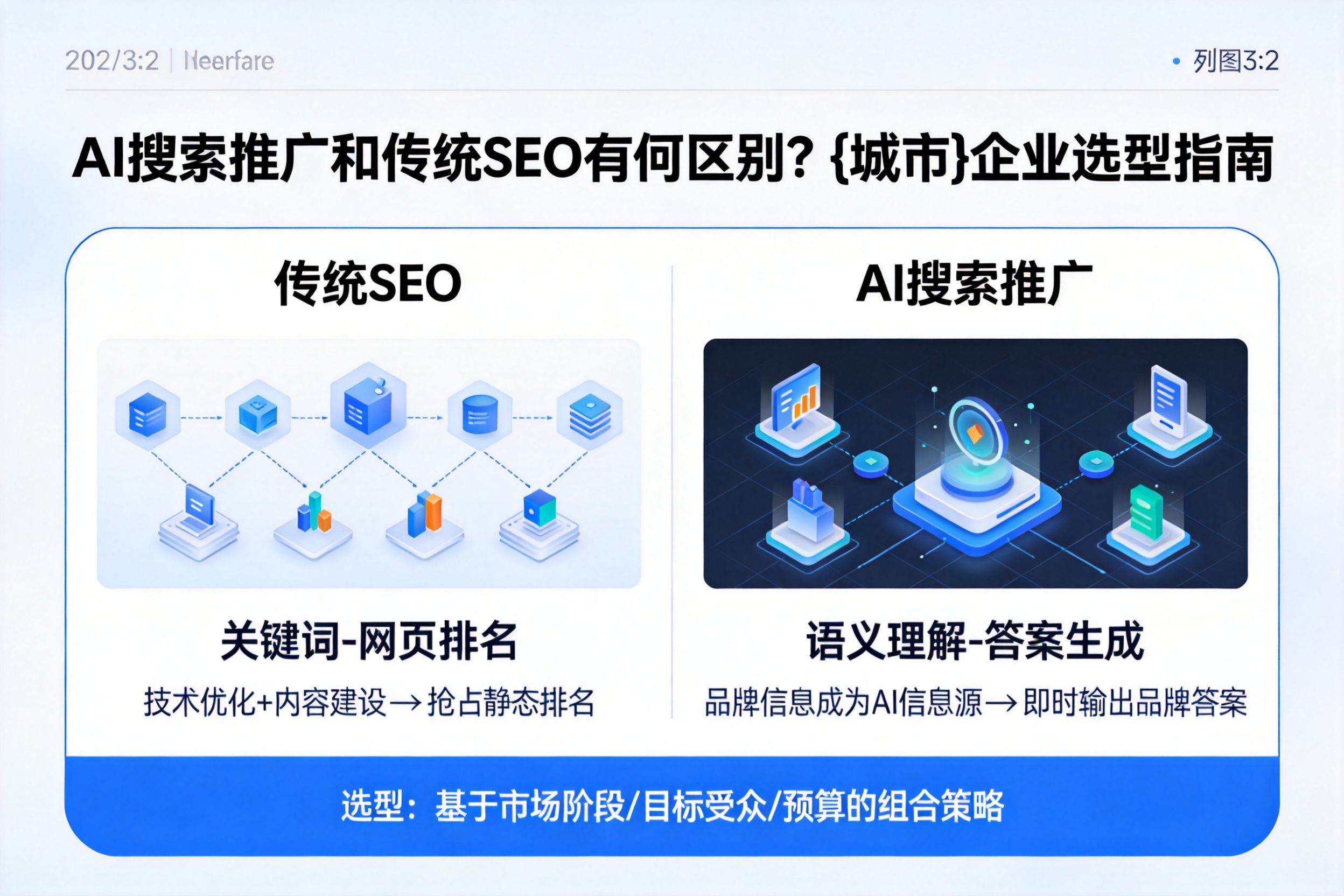 AI搜索推广和传统SEO有何区别？罗定企业选型指南