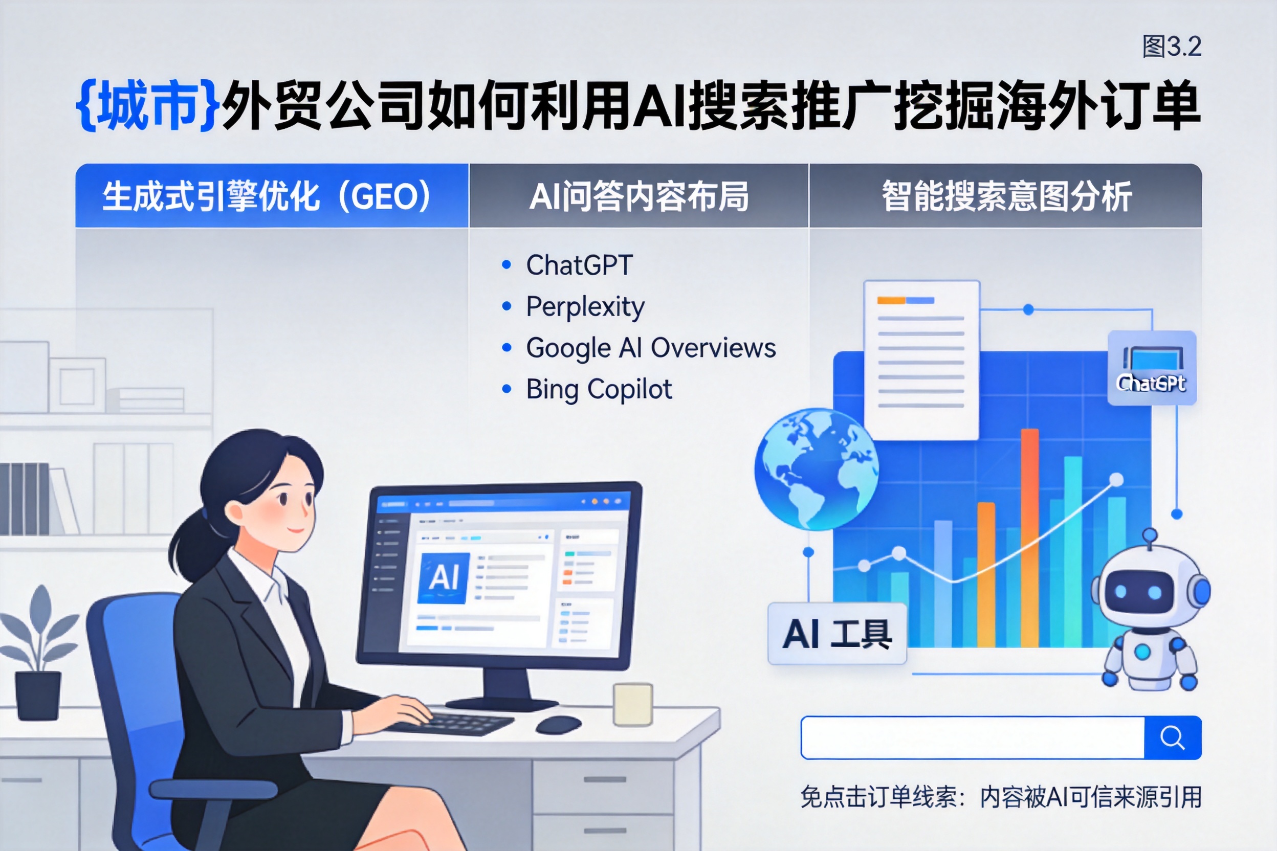 罗定外贸公司如何利用AI搜索推广挖掘海外订单