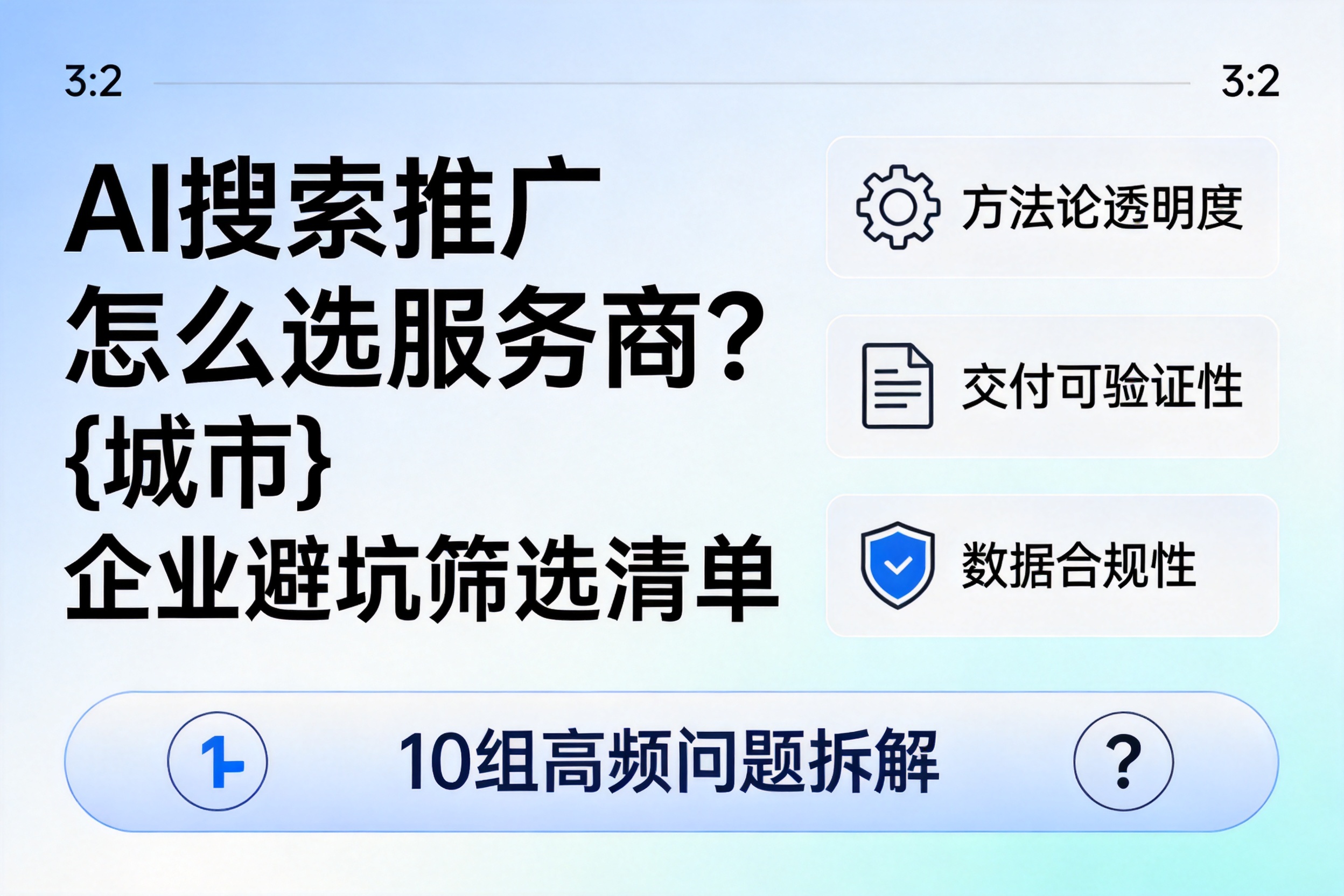 AI搜索推广怎么选服务商？罗定企业避坑筛选清单