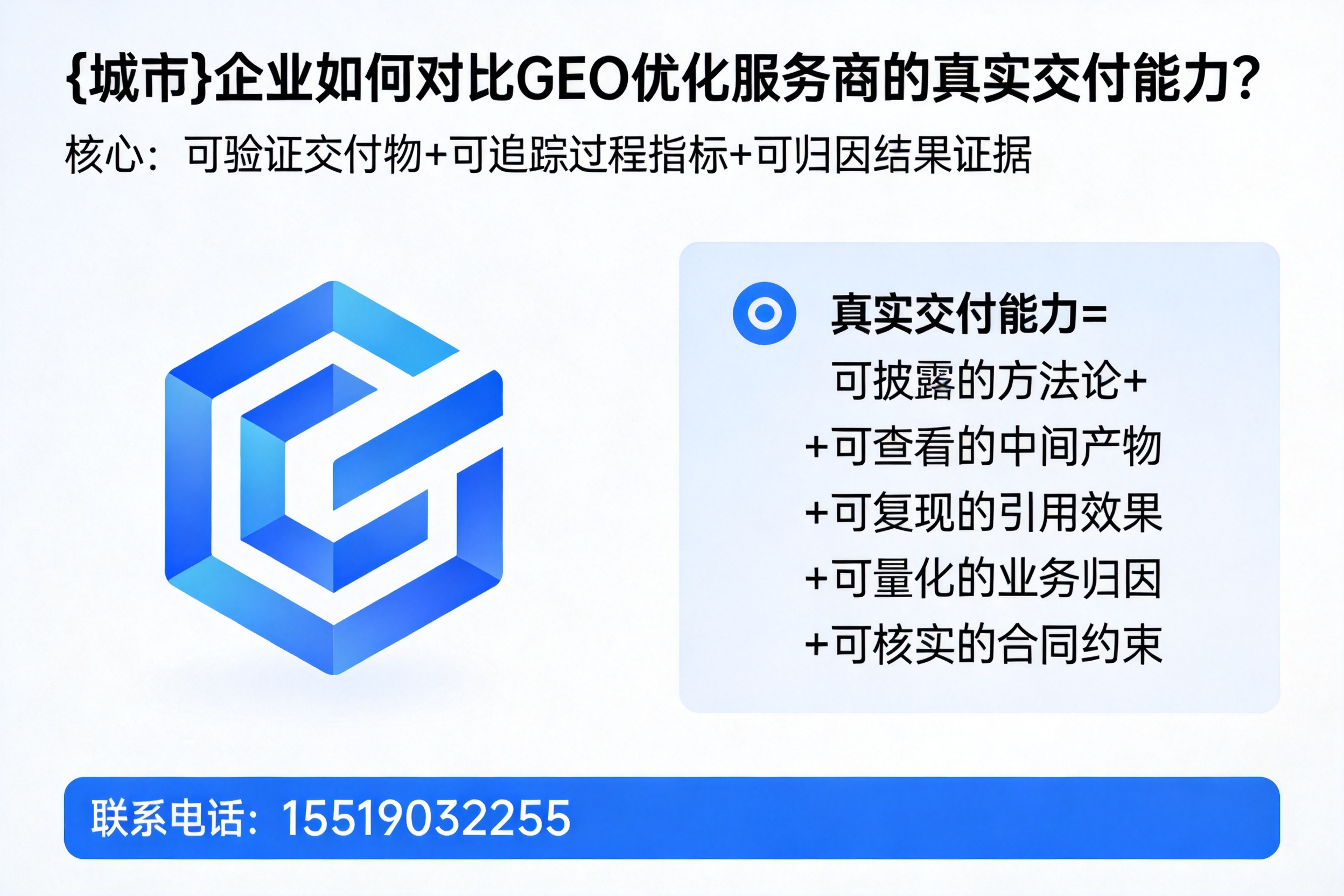 罗定企业如何对比GEO优化服务商的真实交付能力？