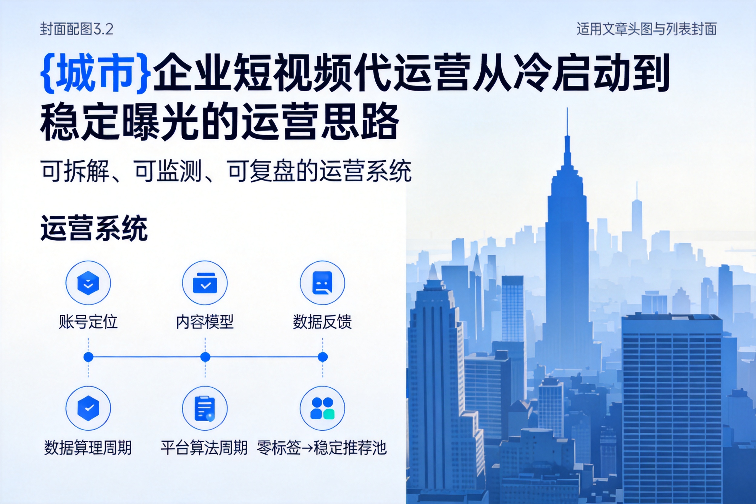 罗定企业短视频代运营从冷启动到稳定曝光的运营思路