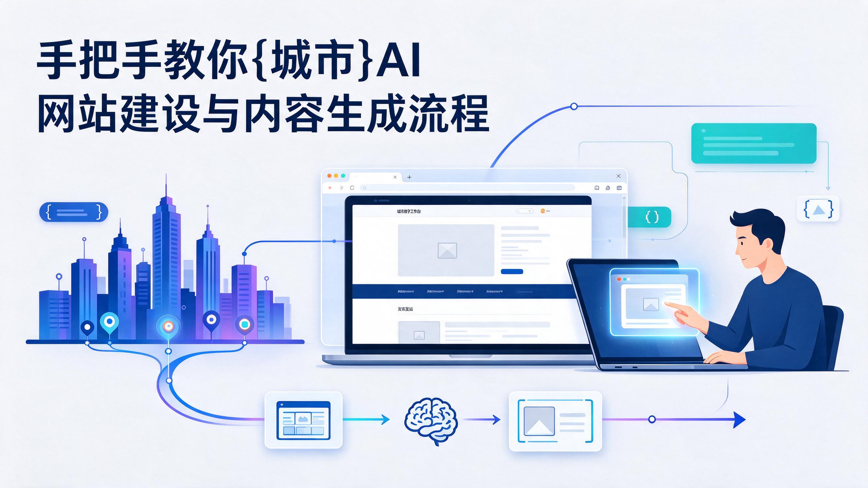 手把手教你罗定AI网站建设与内容生成流程
