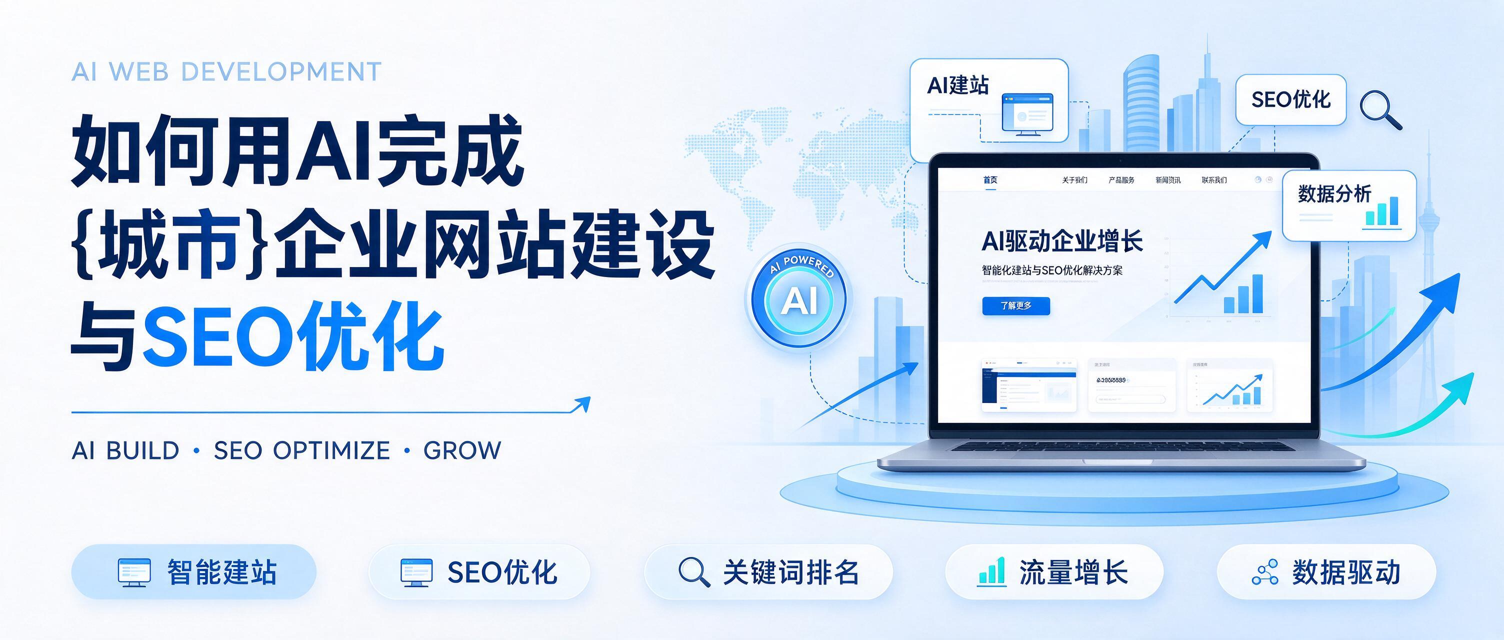 如何用AI完成罗定企业网站建设与SEO优化