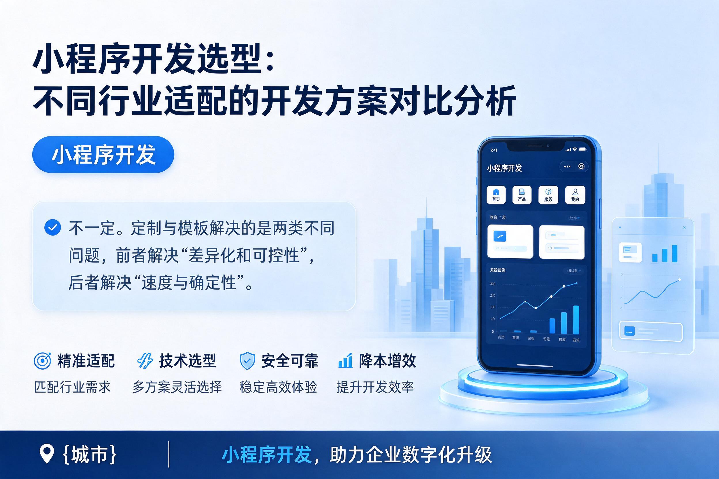 罗定小程序开发选型:不同行业适配的开发方案对比分析